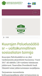 Mobile Screenshot of kuurojenpalvelusaatio.fi